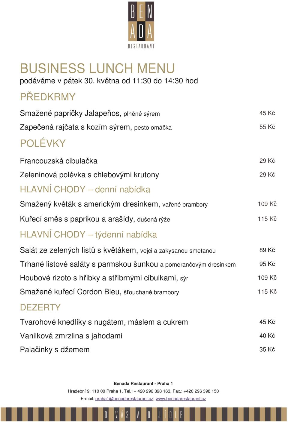 cibulačka Smažený květák s americkým
