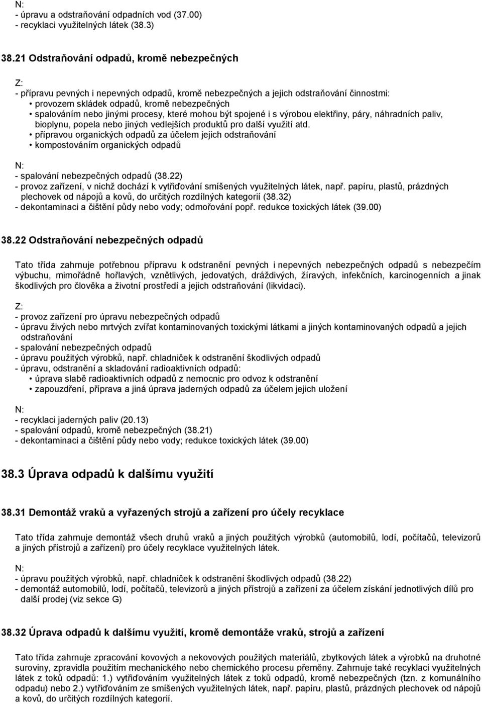 jinými procesy, které mohou být spojené i s výrobou elektřiny, páry, náhradních paliv, bioplynu, popela nebo jiných vedlejších produktů pro další využití atd.