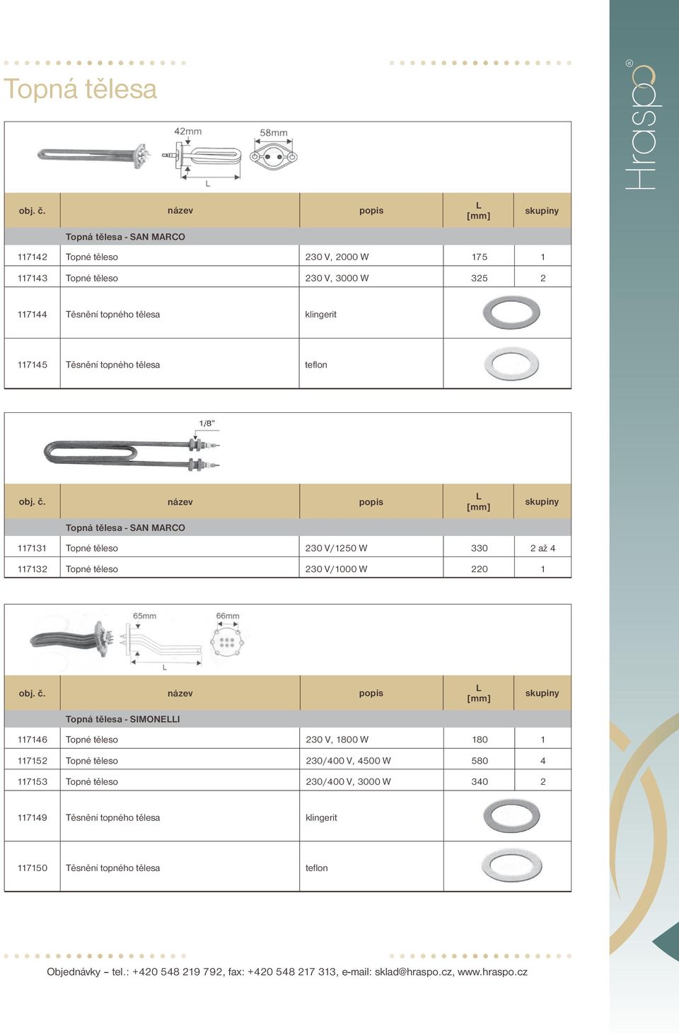 746 0 V, 800 W 80 75 0/400 V, 4500 W 580 4 75 0/400 V, 000 W 40 749 750