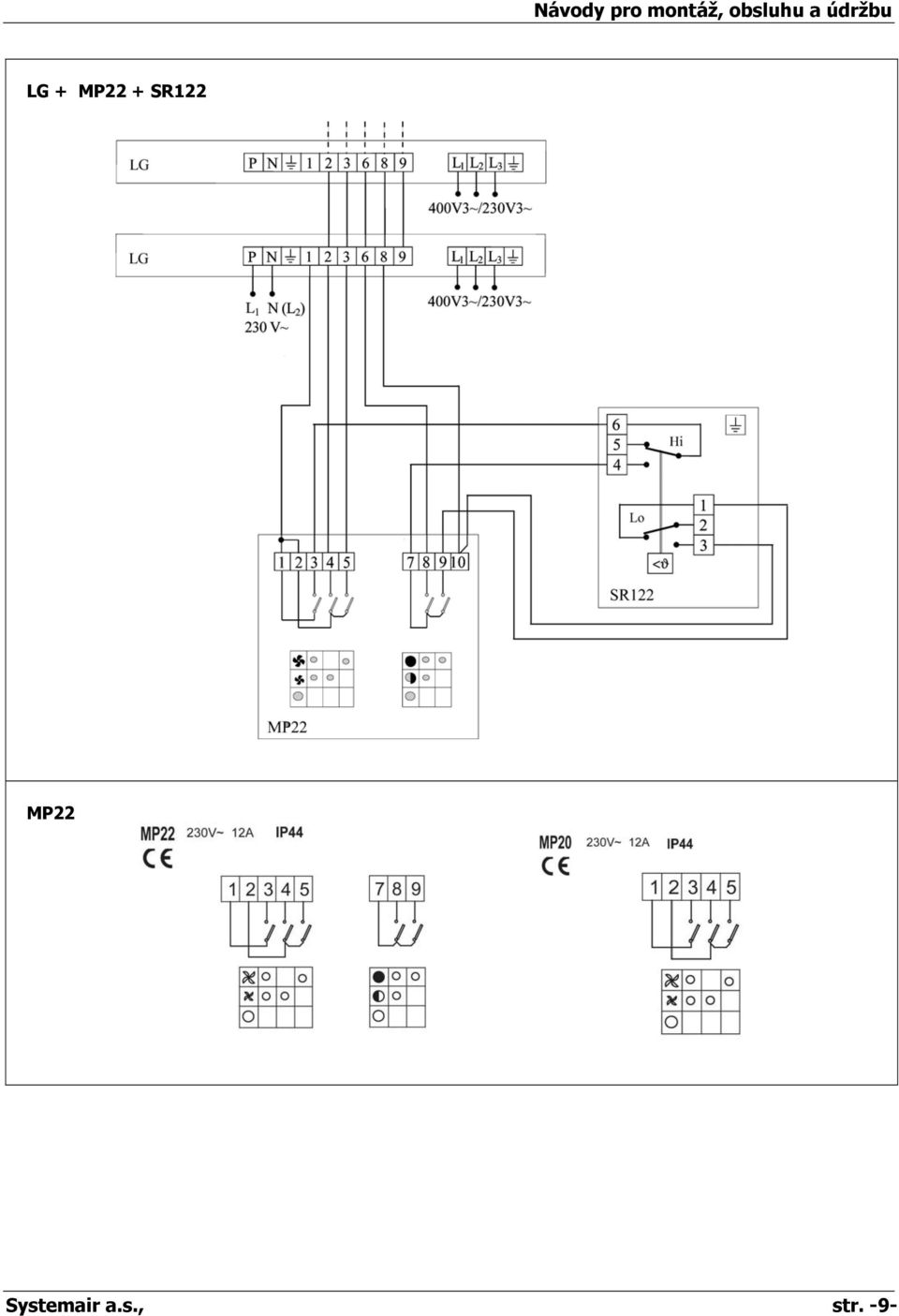 + MP22 + SR122 MP22