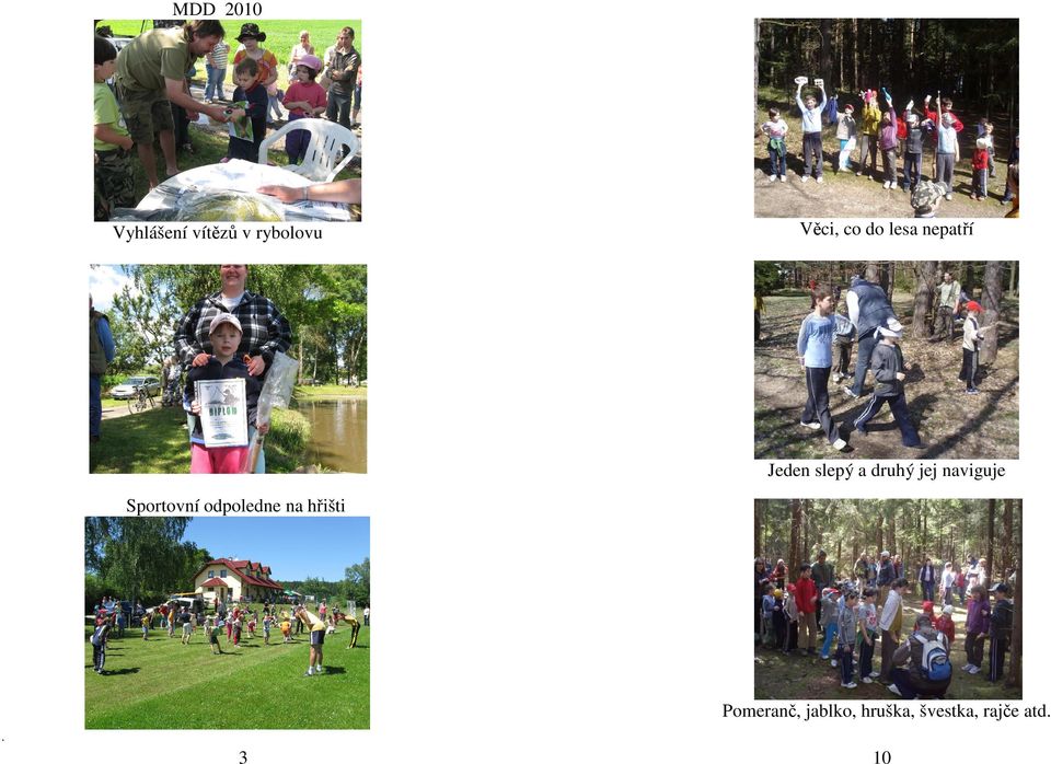 naviguje Sportovní odpoledne na hřišti
