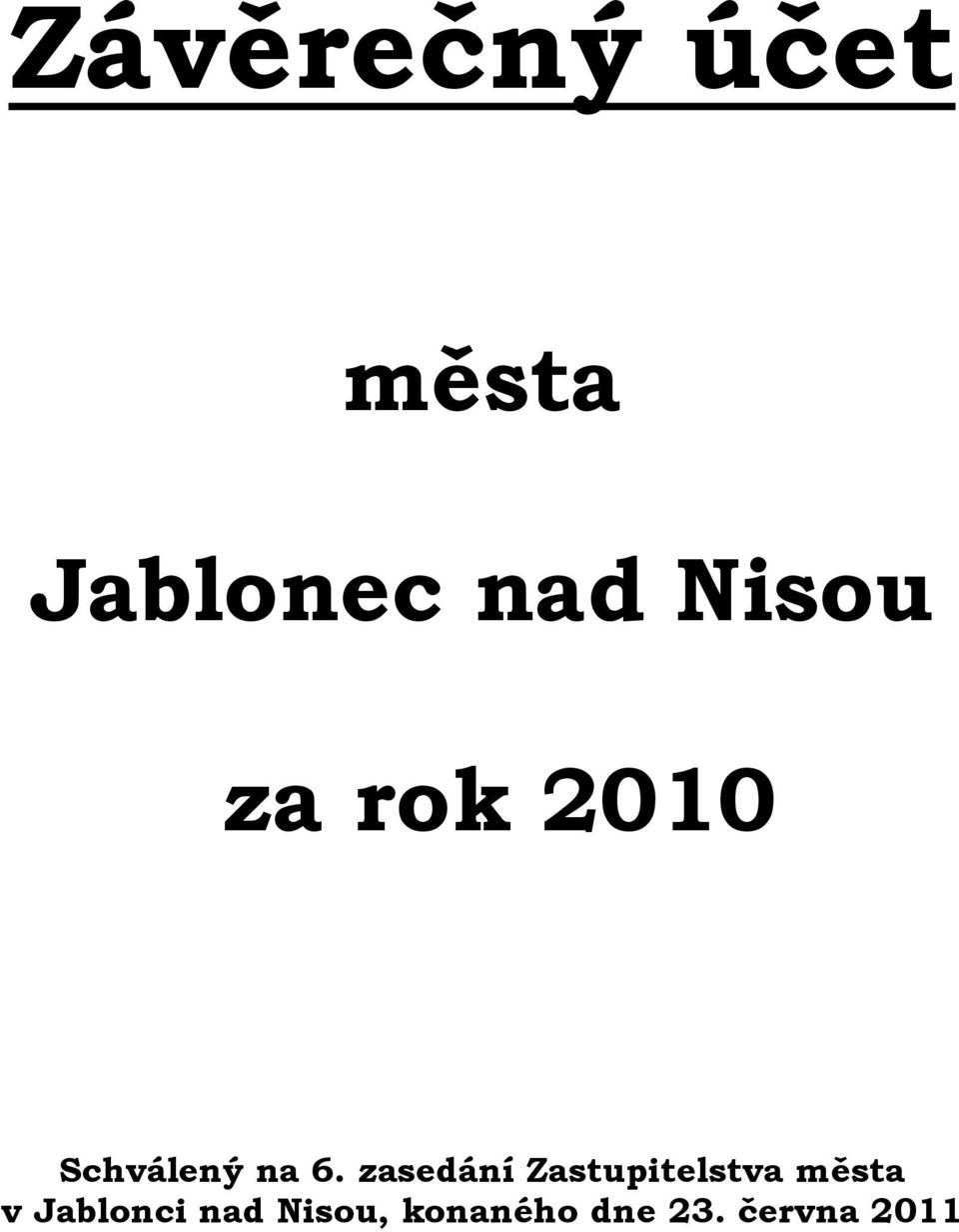 zasedání Zastupitelstva města v