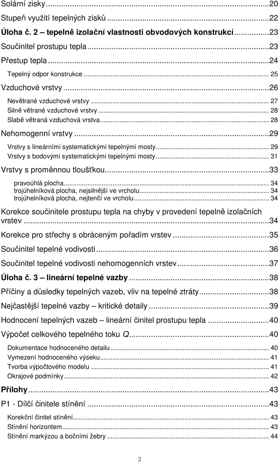 ..29 Vrstvy s lineárními systematickými tepelnými mosty... 29 Vrstvy s bodovými systematickými tepelnými mosty... 31 Vrstvy s proměnnou tloušťkou...33 pravoúhlá plocha.