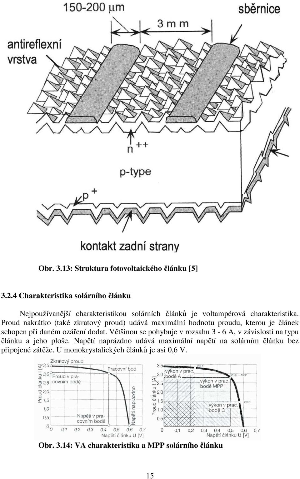 Proud nakrátko (také zkratový proud) udává maximální hodnotu proudu, kterou je článek schopen při daném ozáření dodat.