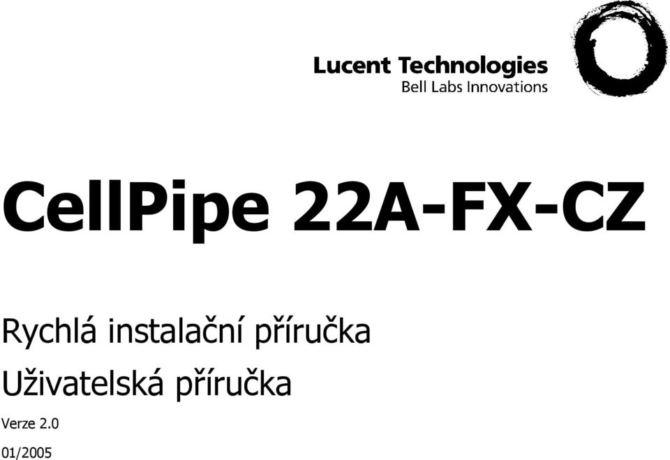 příručka Uživatelská