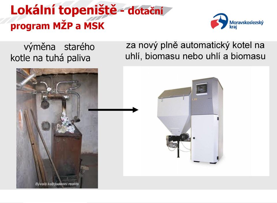 tuhá paliva za nový plně automatický