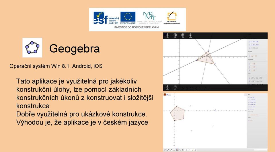 konstrukční úlohy, lze pomocí základních konstrukčních úkonů z