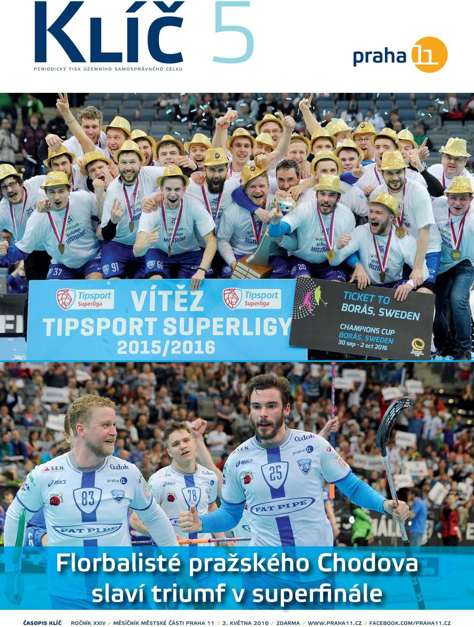 Časopis klíč ročník xxiv / měsíčník městské Části praha 11