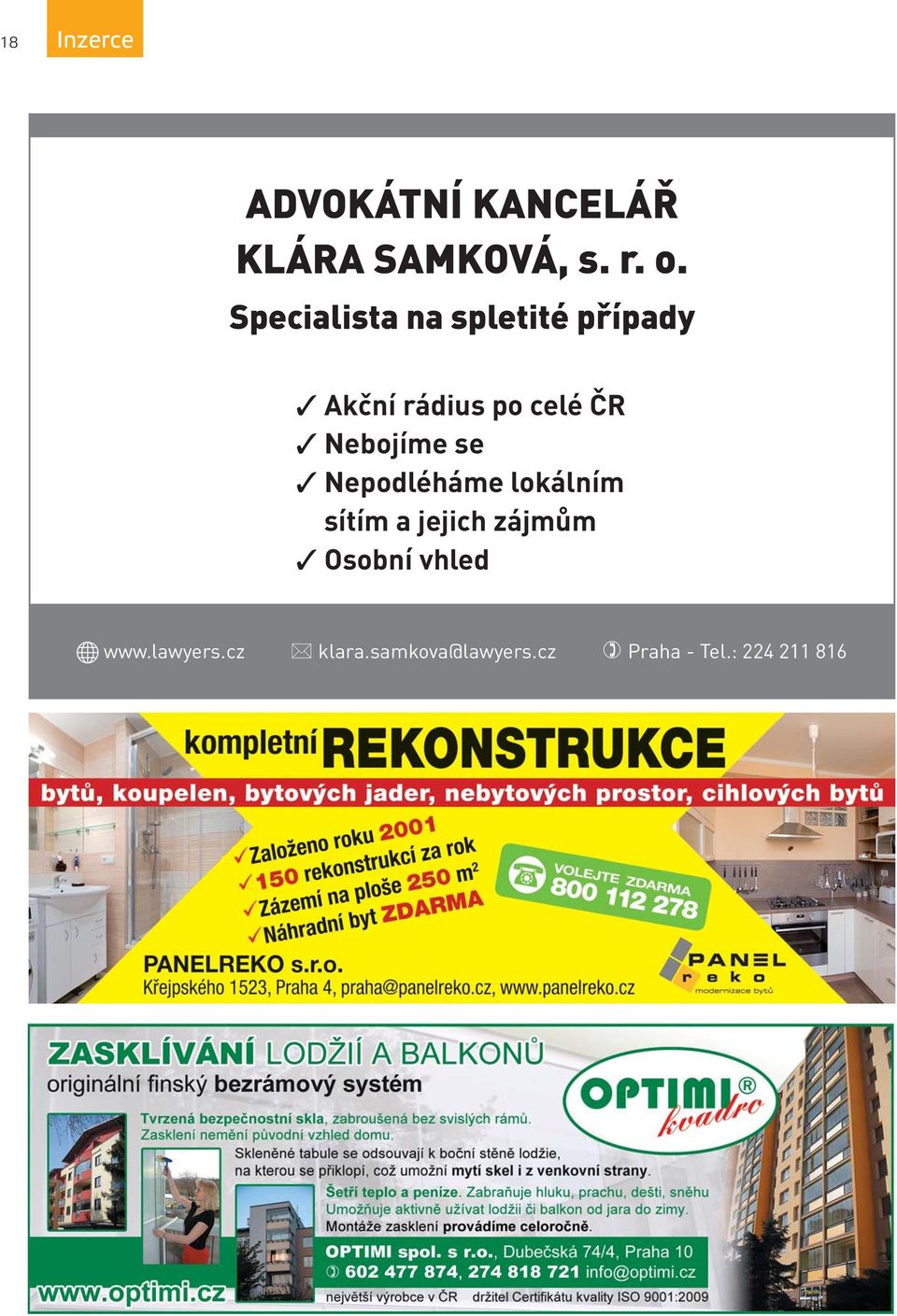 Nebojíme se Nepodléháme lokálním sítím a jejich zájmům