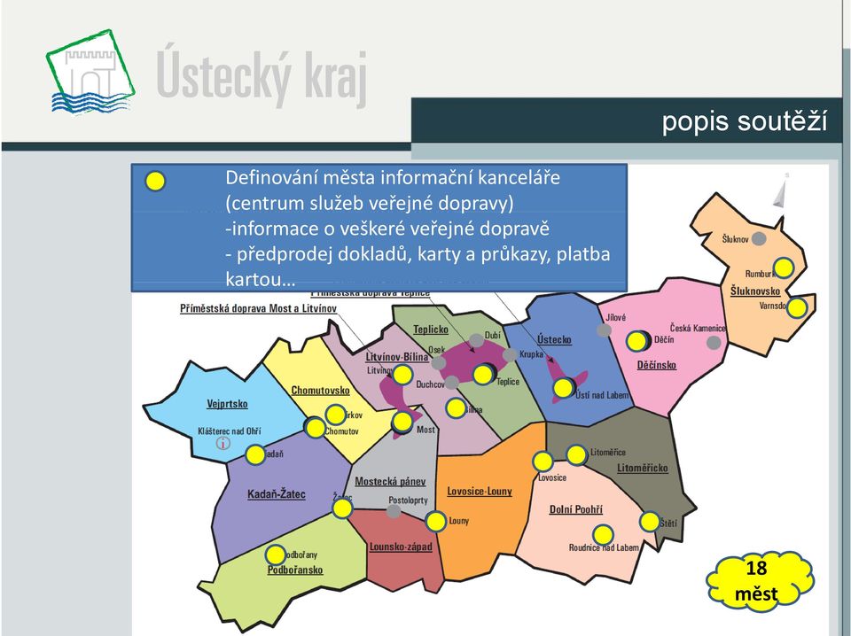 informace o veškeré veřejné dopravě