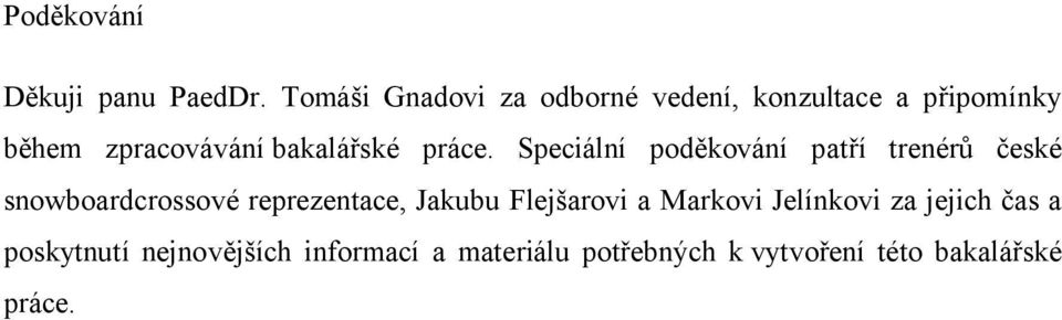 bakalářské práce.