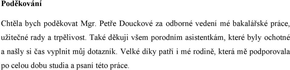 trpělivost.