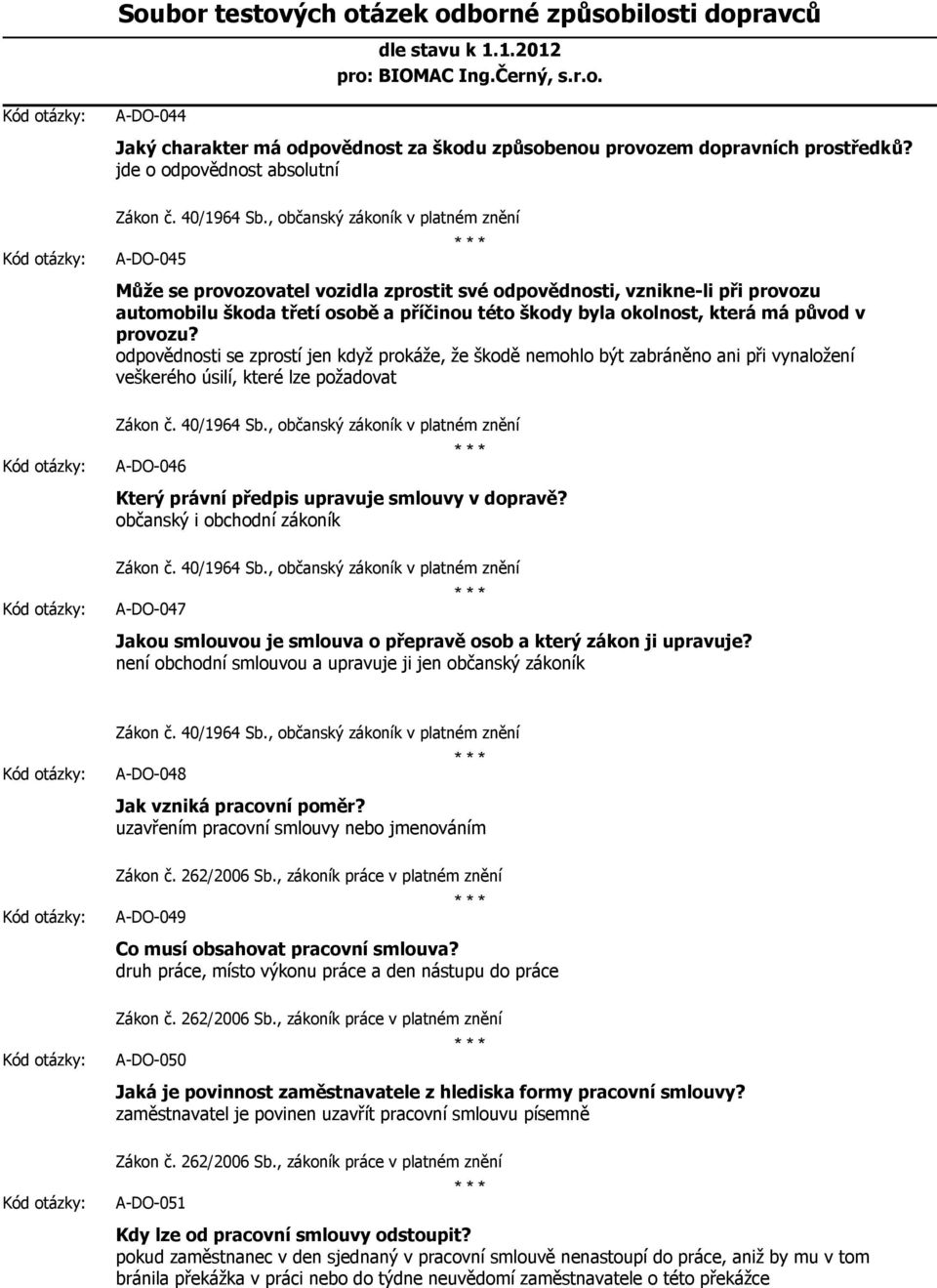původ v provozu? odpovědnosti se zprostí jen když prokáže, že škodě nemohlo být zabráněno ani při vynaložení veškerého úsilí, které lze požadovat Zákon č. 40/1964 Sb.