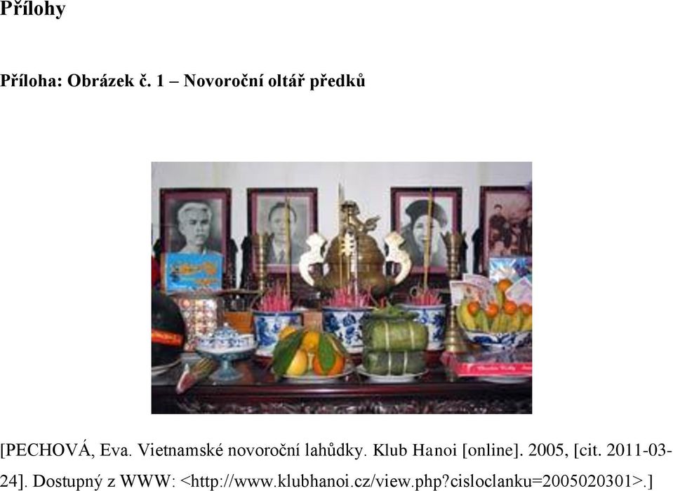 Vietnamské novoroční lahůdky. Klub Hanoi [online].