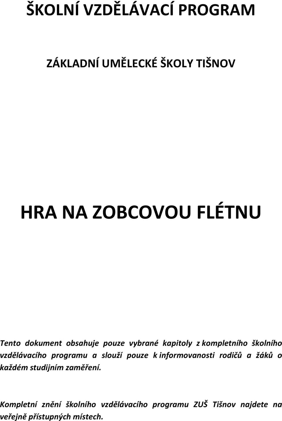 HRA NA ZOBCOVOU FLÉTNU - PDF Free Download