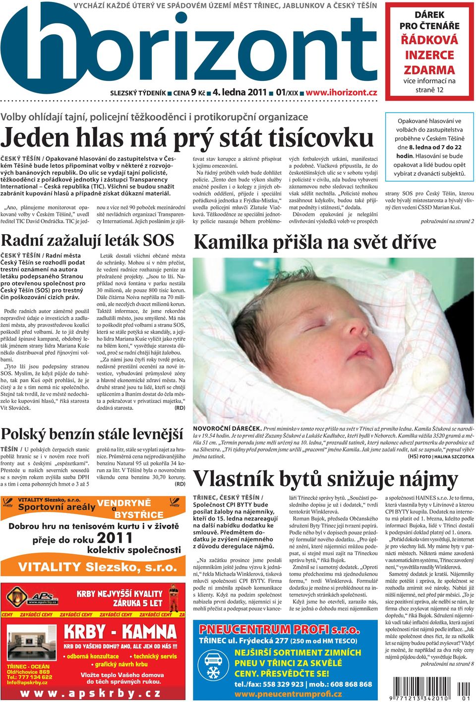 hlasování do zastupitelstva v Českém Těšíně bude letos připomínat volby v některé z rozvojových banánových republik.