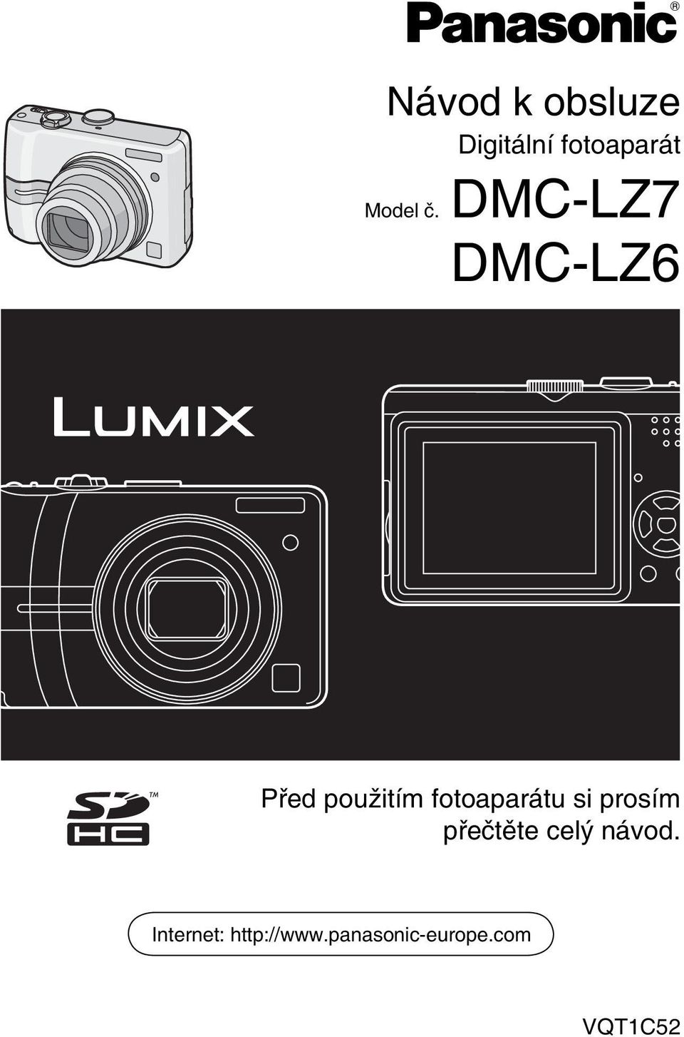 DMC-LZ7 DMC-LZ6 PC Před použitím