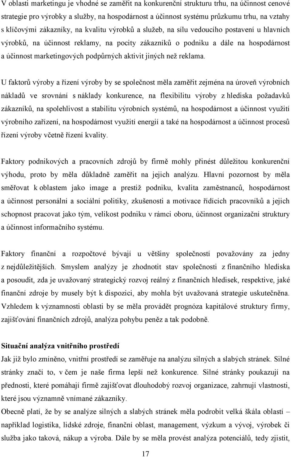 aktivit jiných než reklama.