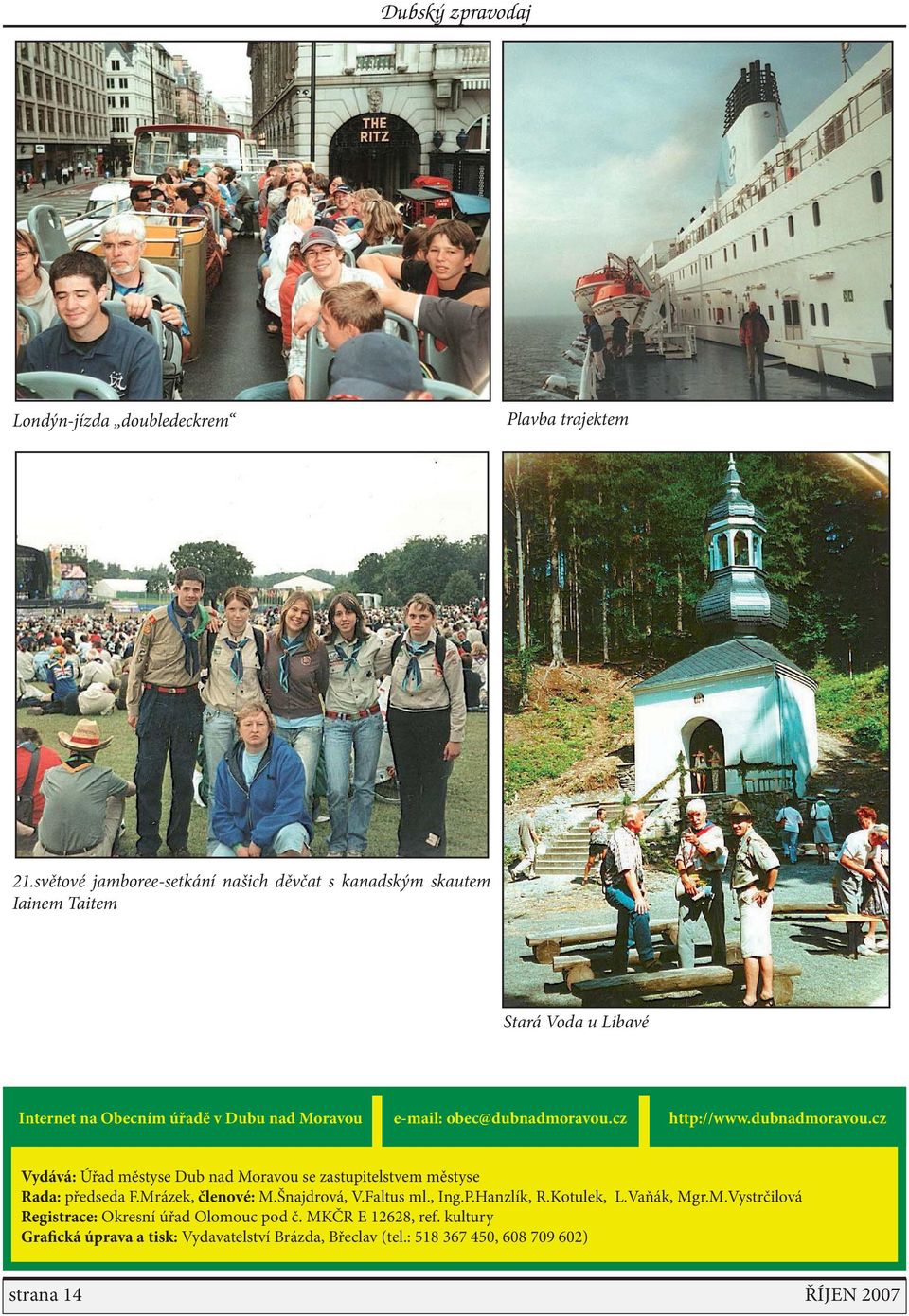 zpravodaj dub alahlia.info - Dub nad Moravou