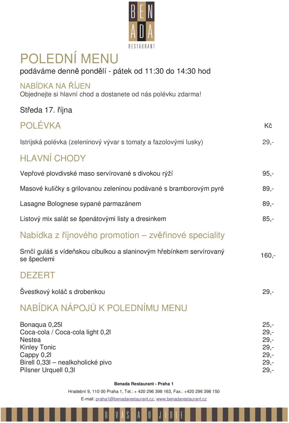 plovdivské maso servírované s divokou rýží 95,- Masové kuličky s grilovanou zeleninou
