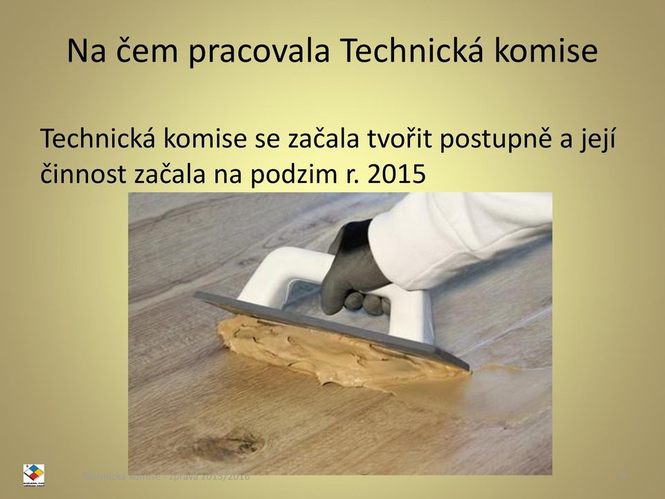 postupně a její činnost začala na