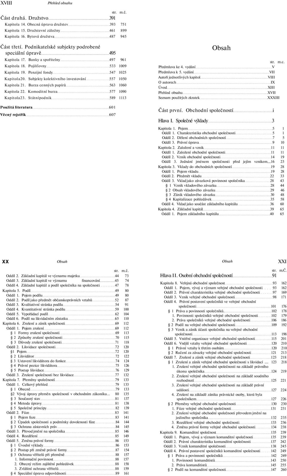 Subjekty kolektivního investování 557 1050 Kapitola 21. Burza cenných papírů 563 1060 Kapitola 22. Komoditní burza 577 1090 Kapitola23. Státnípodnik 589 1113 Předmluva ke 4. vydání Předmluva k 5.