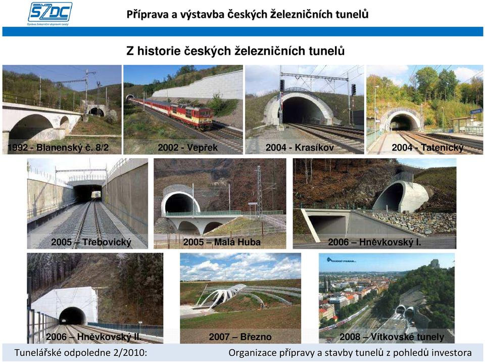 Tatenický 2005 Třebovický 2005 Malá Huba 2006