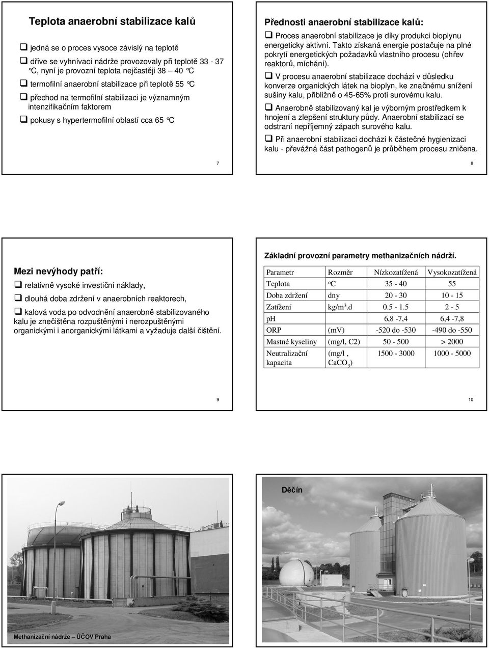 Takto získaná energie postačuje na plné pokrytí energetických požadavků vlastního procesu (ohřev reaktorů, míchání).