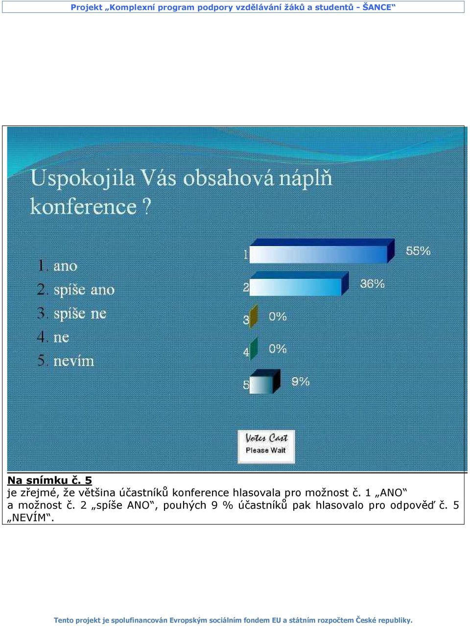 konference hlasovala pro možnost č.