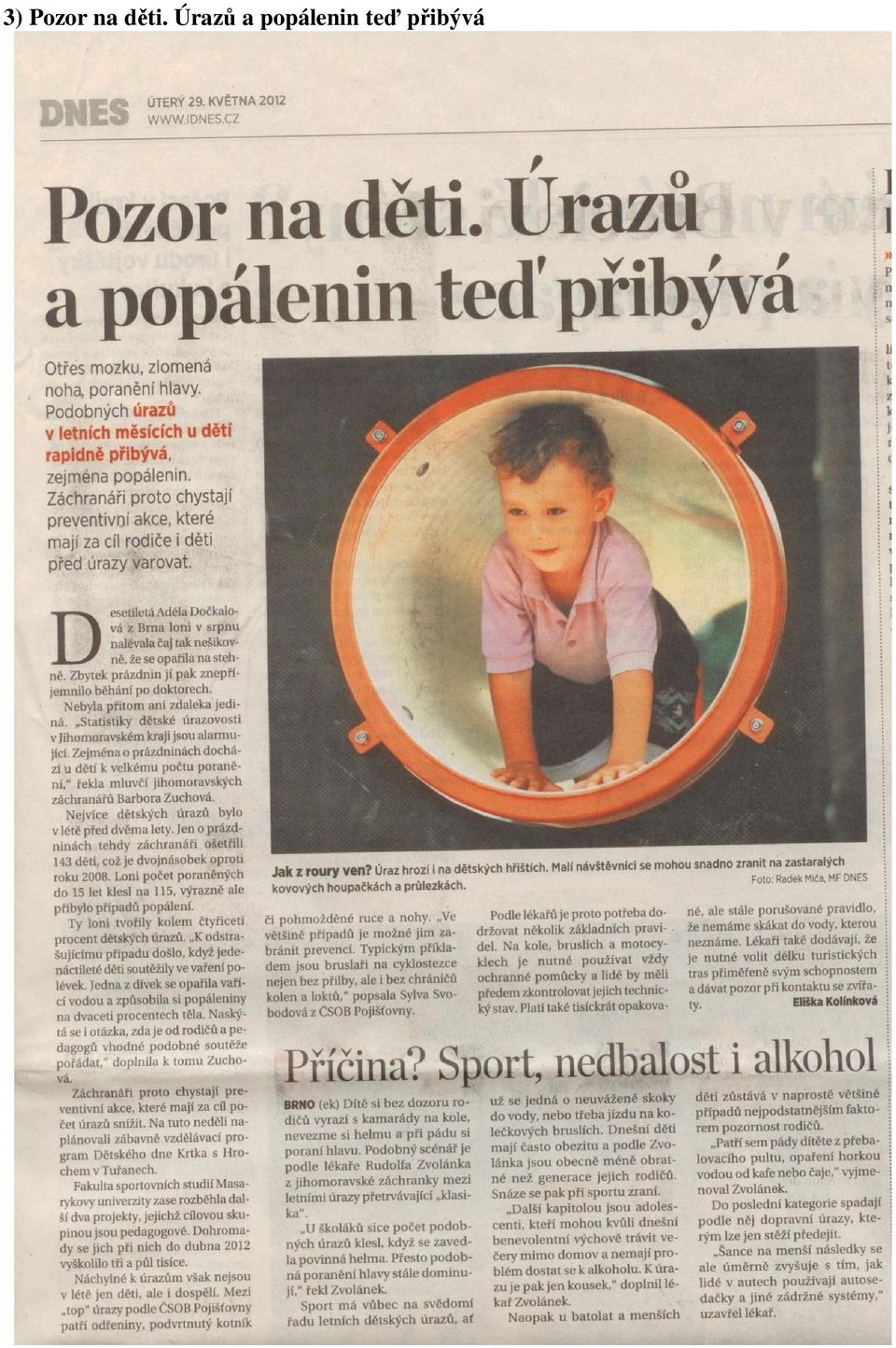 a popálenin