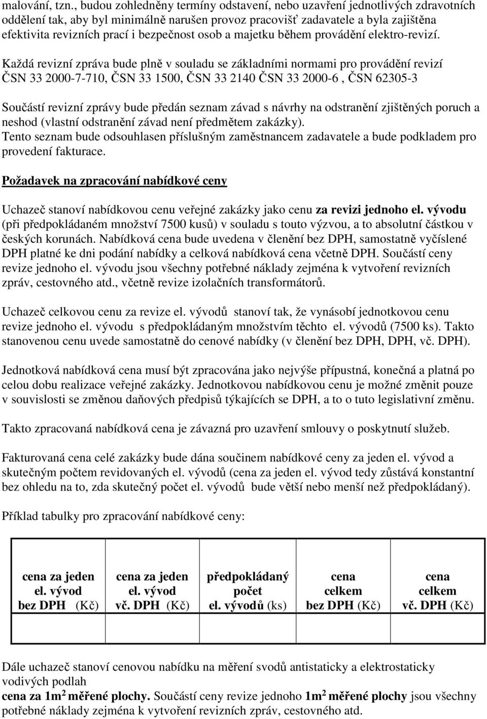 bezpečnost osob a majetku během provádění elektro-revizí.
