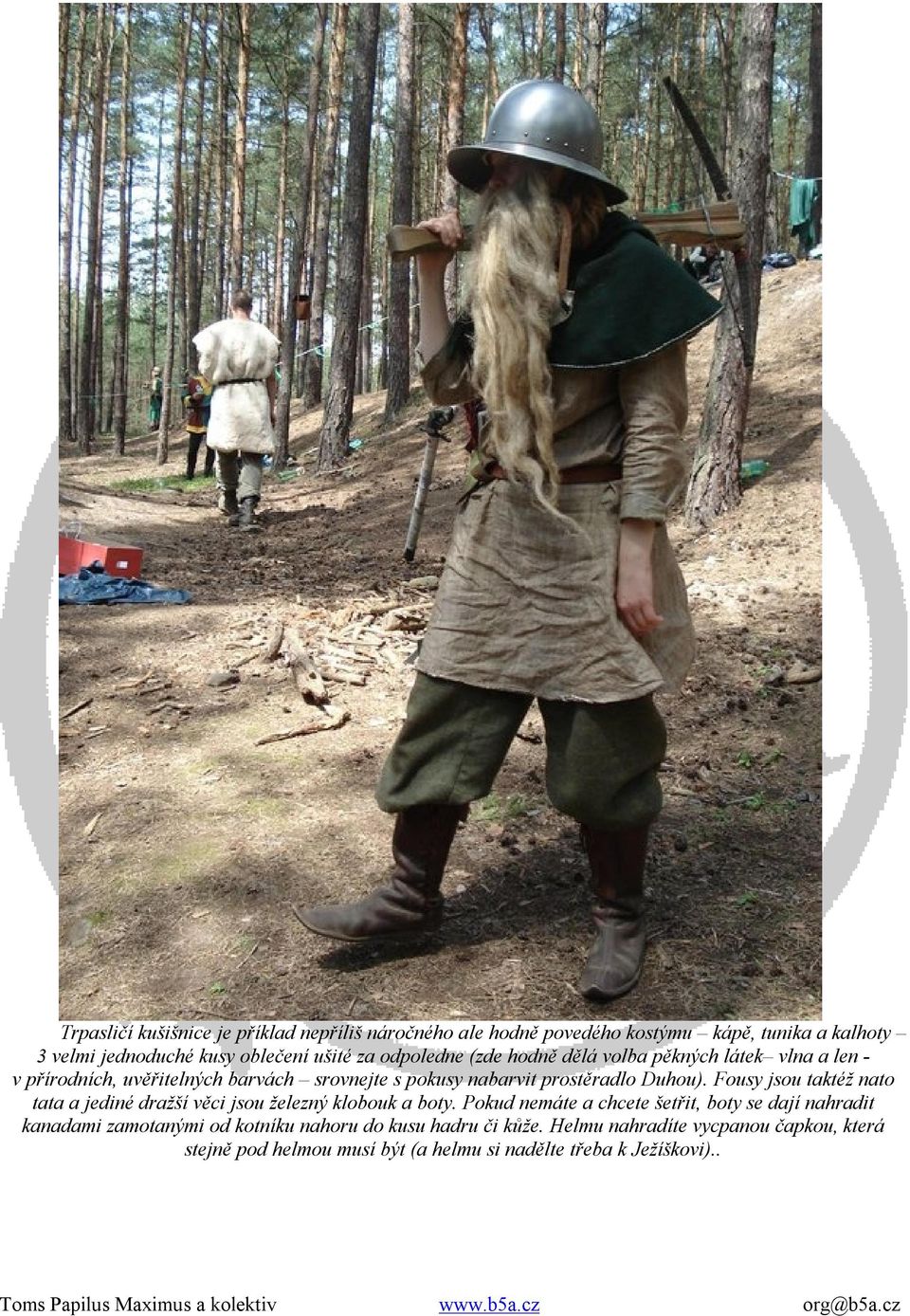 Návrh kostýmu. Sepsal: Tomš Papilus Maximus - PDF Free Download