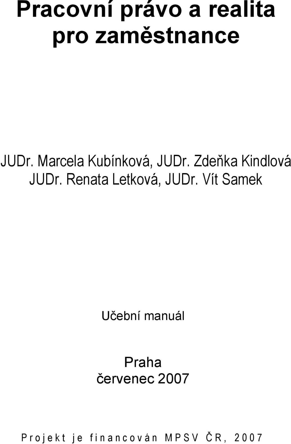Renata Letková, JUDr.