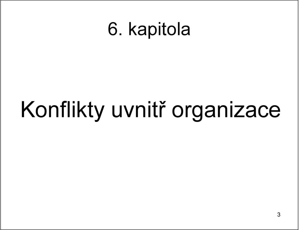 Konflikty