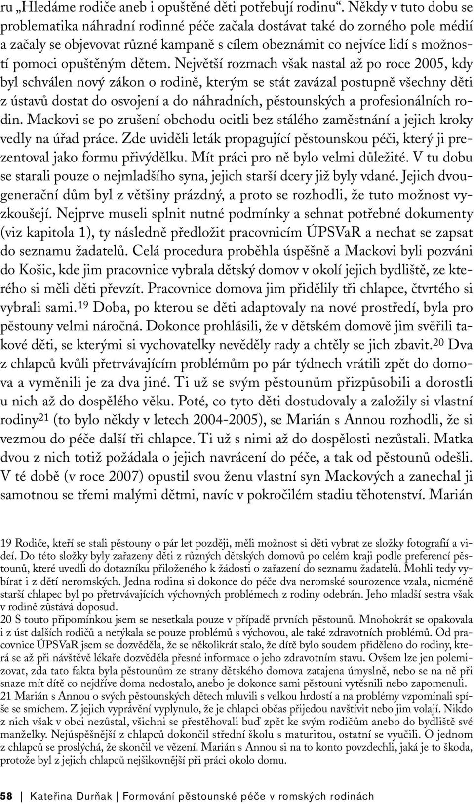 dětem.