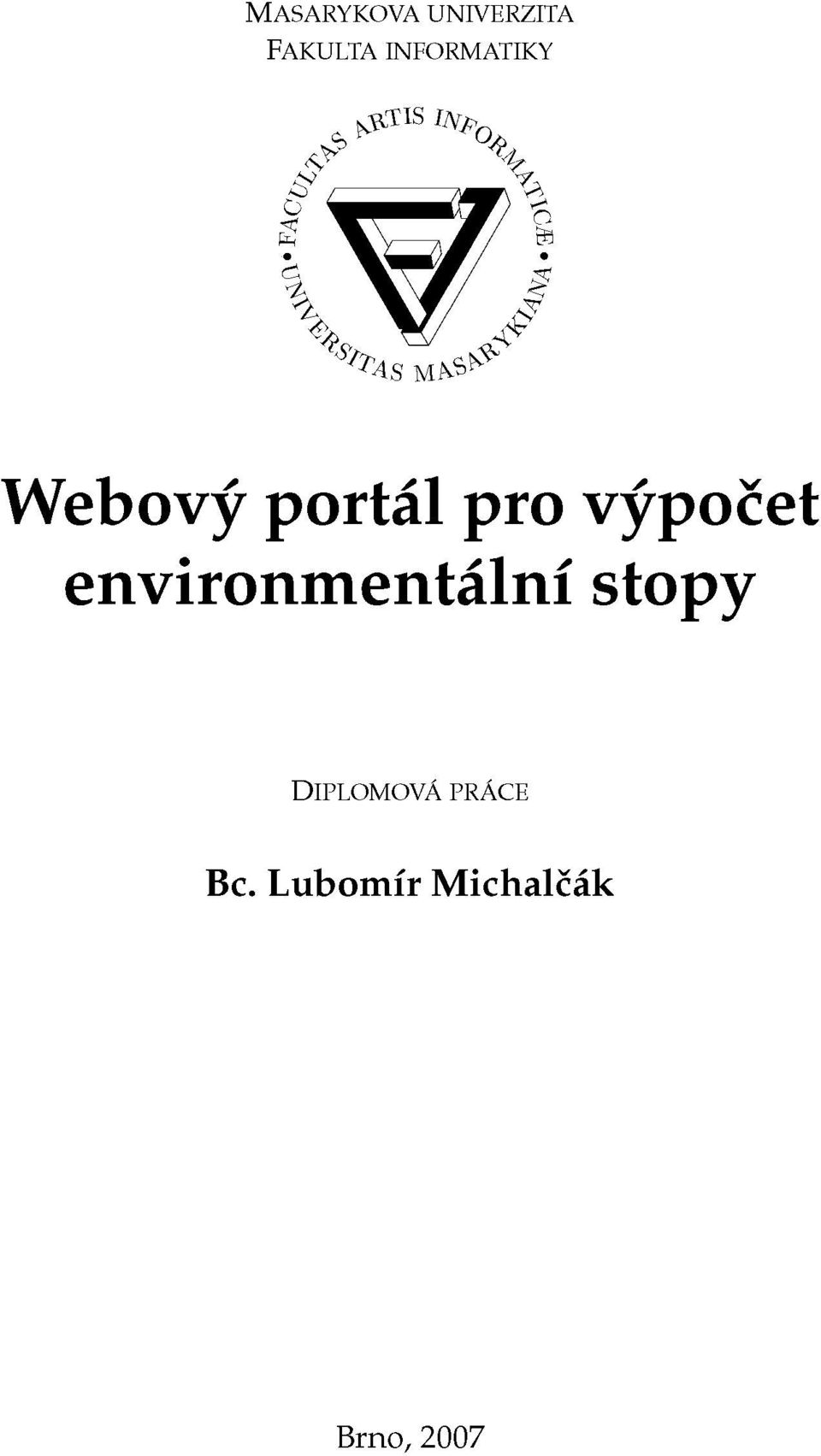 A %, \J/ & Webový portál pro výpočet