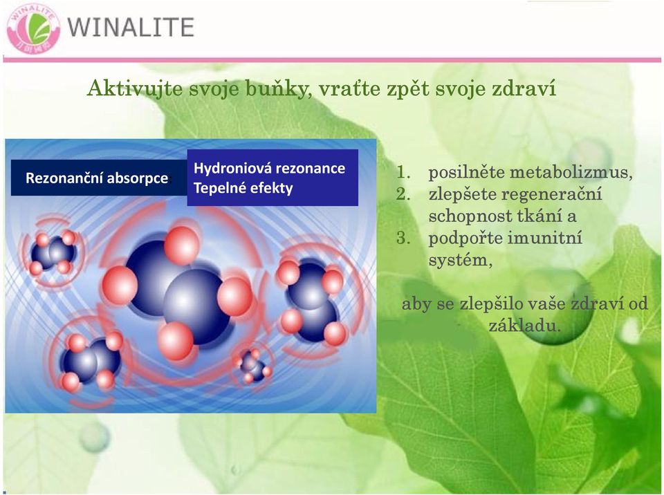 posilněte metabolizmus, 2.