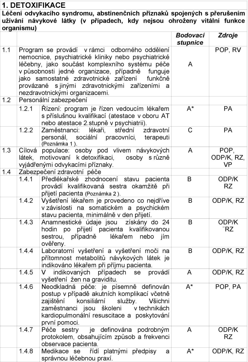 samostatné zdravotnické zařízení funkčně provázané s jinými zdravotnickými zařízeními a nezdravotnickými organizacemi. 1.2 