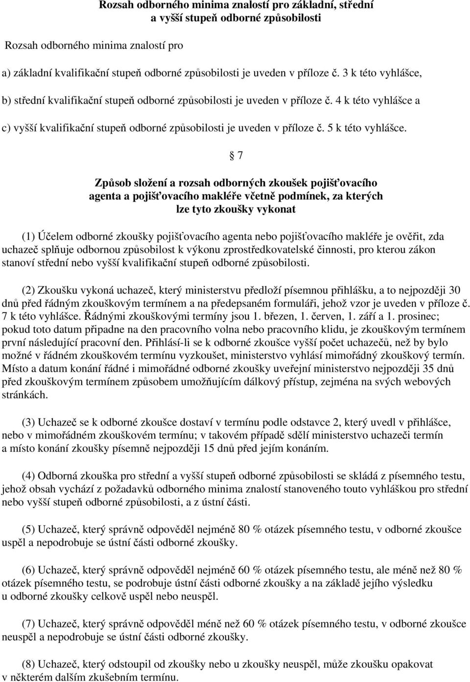 5 k této vyhlášce.
