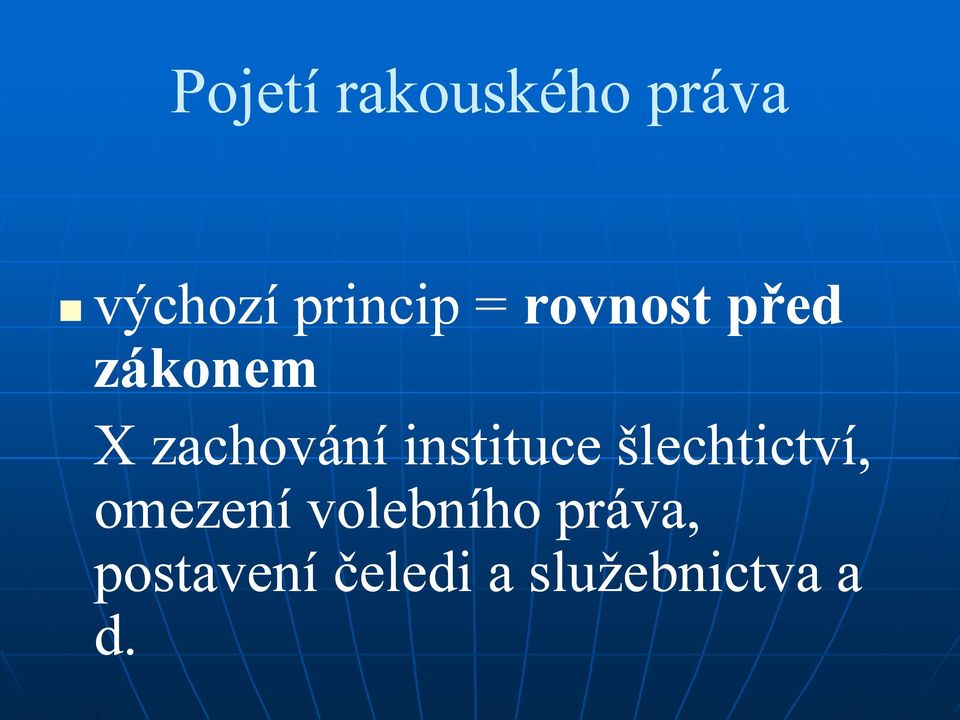 instituce šlechtictví, omezení