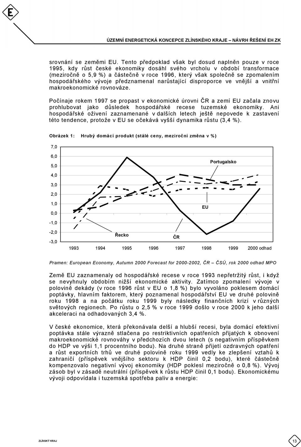 zpomalením hospodářského vývoje předznamenal narůstající disproporce ve vnější a vnitřní makroekonomické rovnováze.