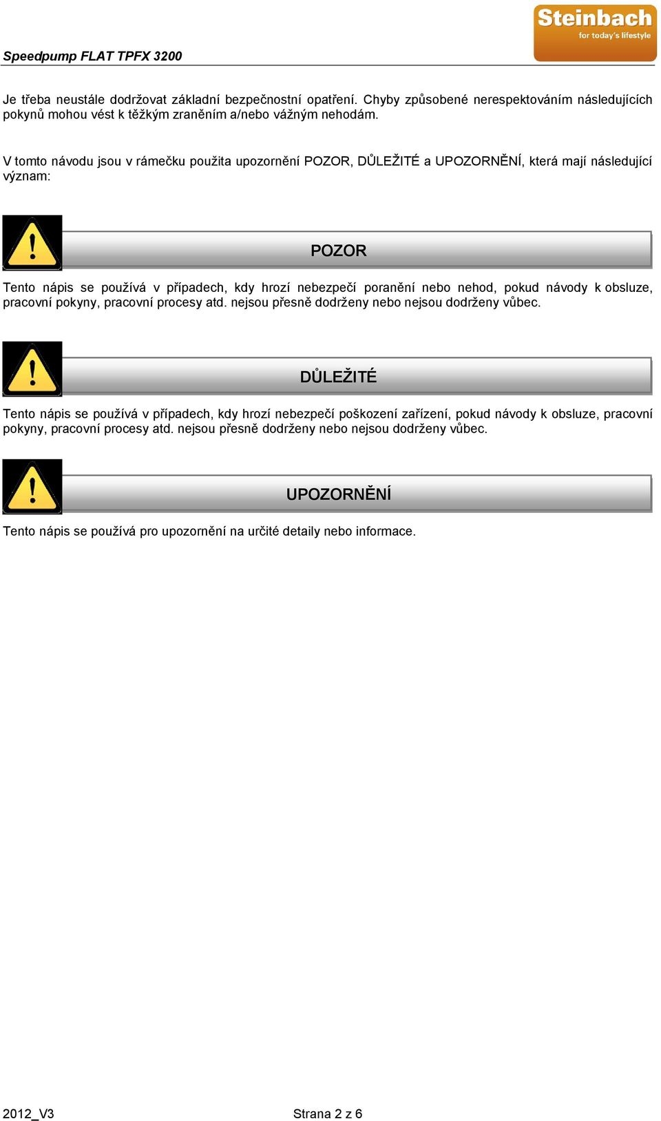 Návod k obsluze. Ponorné čerpadlo Speedpump FLAT TPX PDF Free Download