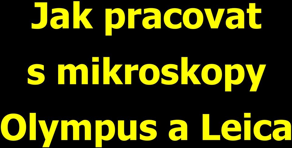 mikroskopy