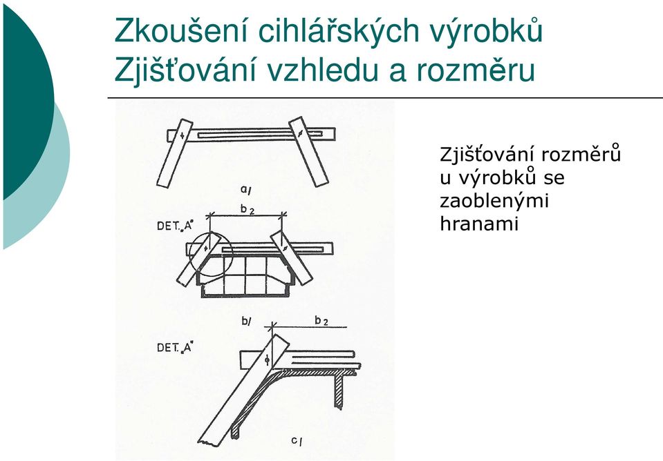 Zjišťování rozměrů