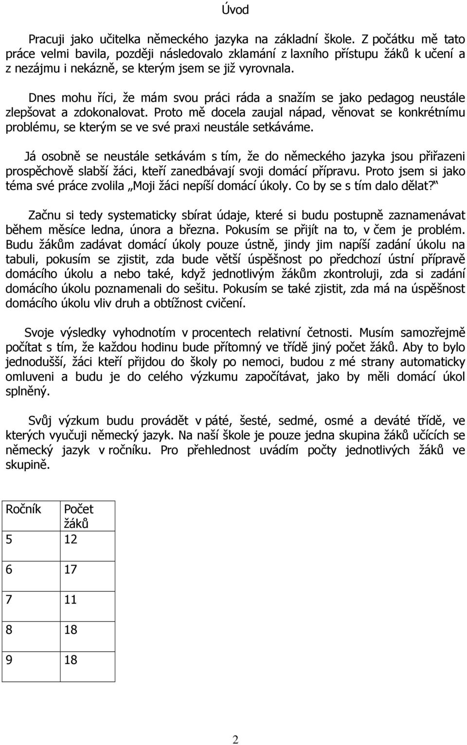 Dnes mohu říci, že mám svou práci ráda a snažím se jako pedagog neustále zlepšovat a zdokonalovat.