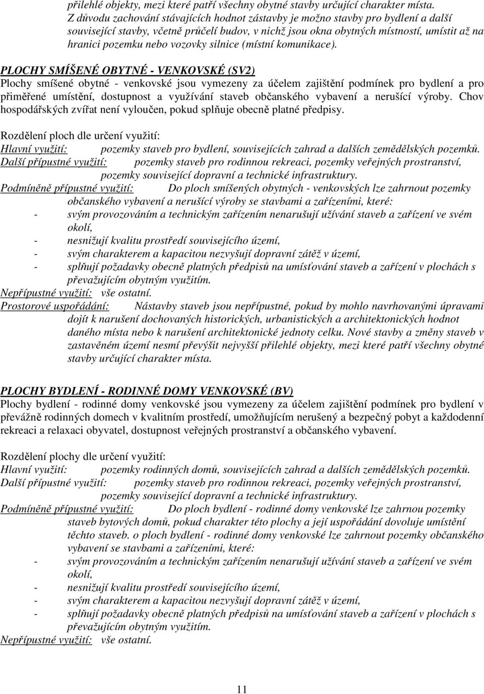 vozovky silnice (místní komunikace).