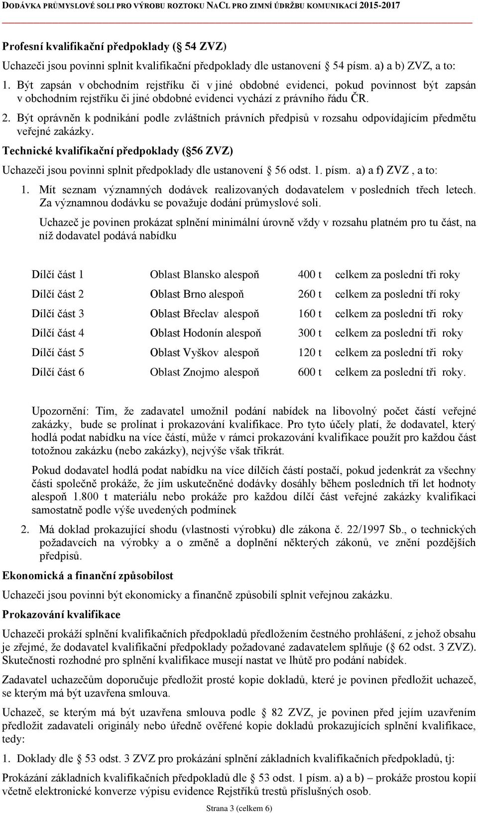 Být oprávněn k podnikání podle zvláštních právních předpisů v rozsahu odpovídajícím předmětu veřejné zakázky.