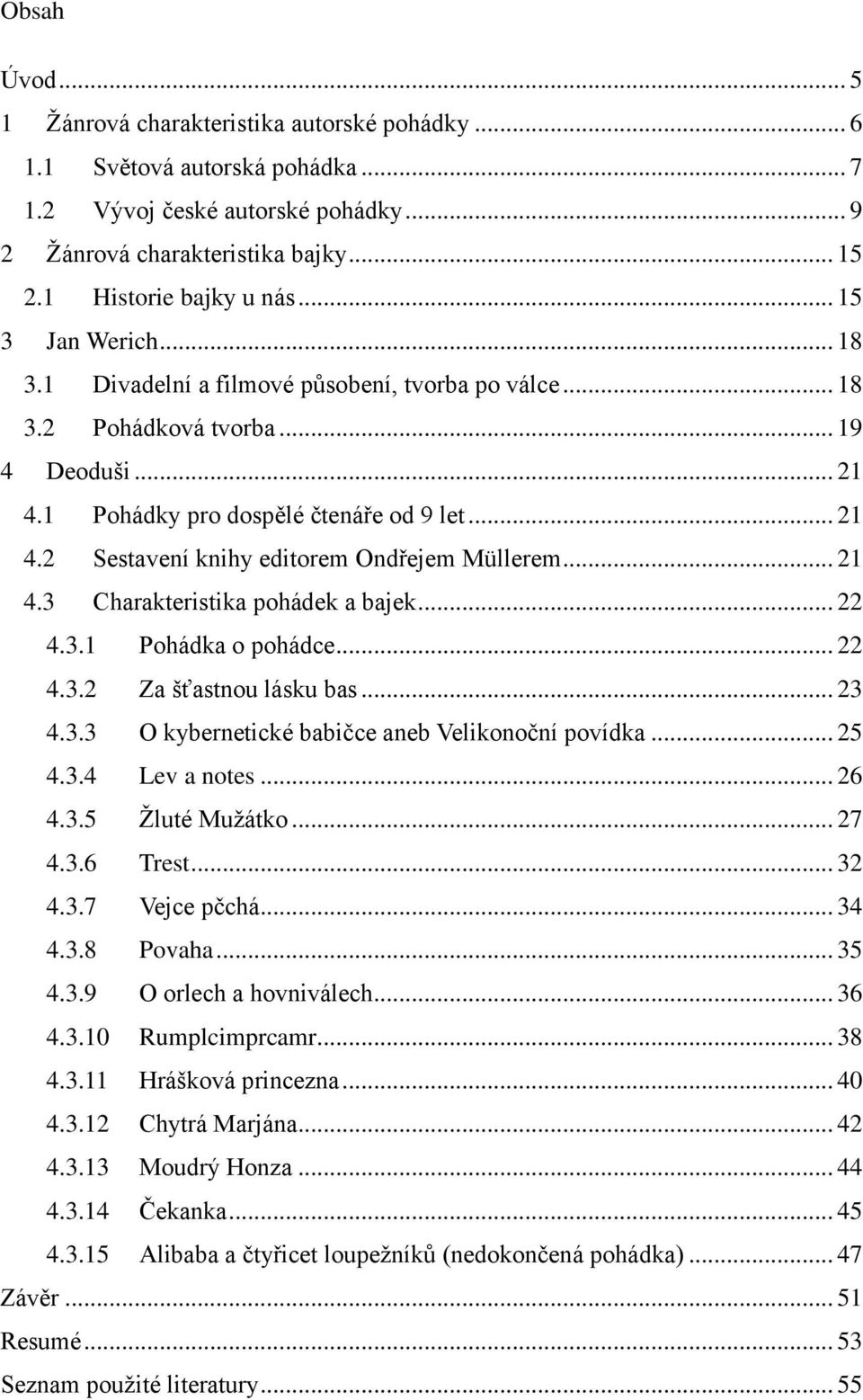 Deoduši pohádky a bajky Jana Wericha pro děti i dospělé v kontextu vývoje  autorské pohádky - PDF Free Download