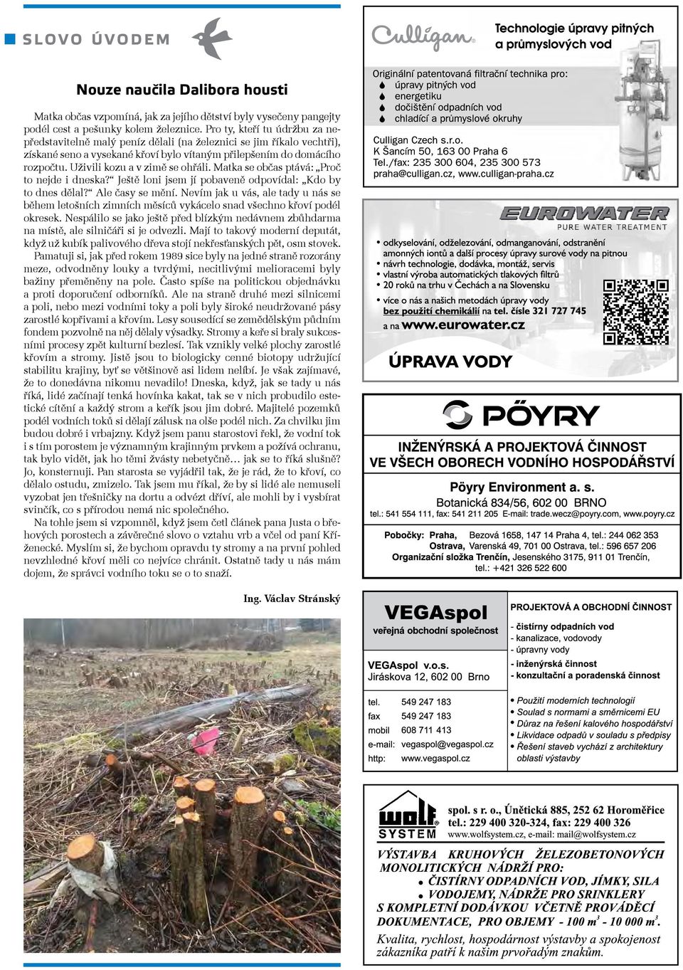 Uživili kozu a v zimě se ohřáli. Matka se občas ptává: Proč to nejde i dneska? Ještě loni jsem jí pobaveně odpovídal: Kdo by to dnes dělal? Ale časy se mění.