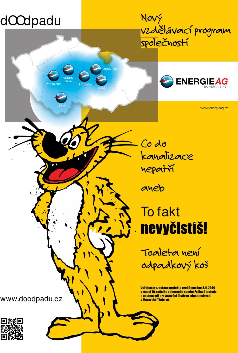 Toaleta není odpadkový koš www.doodpadu.